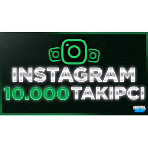  ⭐KALİTELİ INSTAGRAM 10.000 GERÇEK TAKİPÇİ⭐